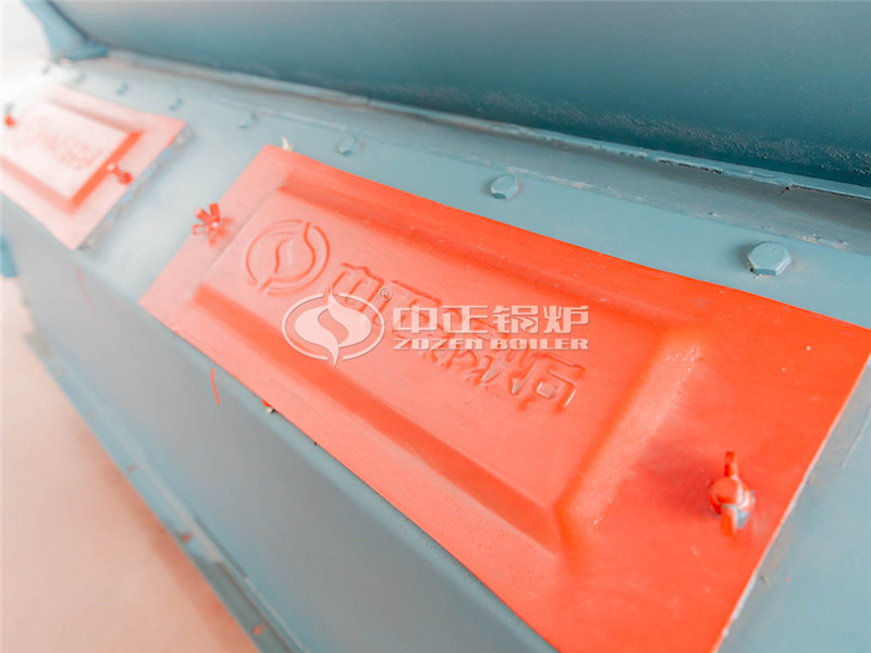 2T卧式角管式热水锅炉