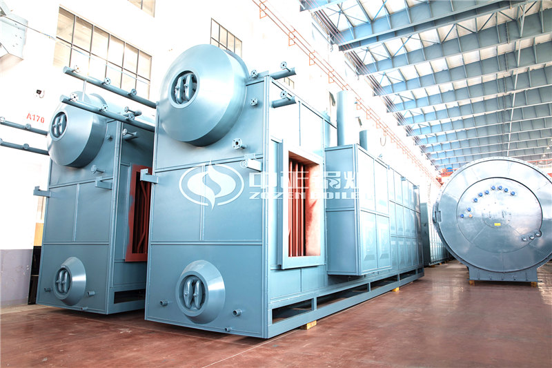 西安十五吨燃气供热锅炉 中正锅炉为大规模生产提供了高效可靠的热源保障