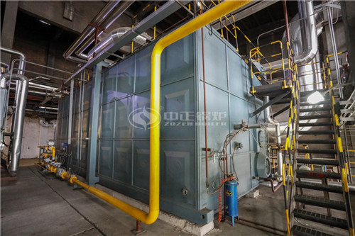 牡丹江4吨燃气锅炉厂家 中正低氮锅炉排放测试值优于国家标准